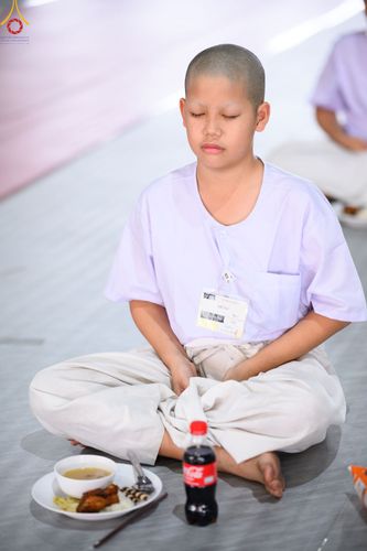 ภาพ No.79598:การปฎิบัติธรรมและกิจวัตรกิจกรรม ของนาคธรรมทายาท ในโครงการบรรพชาสามเณรฟื้นฟูพระพุทธศาสนาทั่วไทย และโครงการมัชฌิมธรรมทายาท วันที่ 4 เมษายน พ.ศ. 2566 ณ วัดพระธรรมกาย