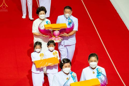 ภาพ No.46882:ประมวลภาพพิธีทอดผ้าป่าธรรมชัย ณ วัดพระธรรมกาย (5 มิถุนายน พ.ศ. 2565)