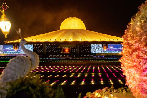 ภาพ No.42024:พิธีฉลองชัยสวดมนต์ บทธัมมจักกัปปวัตตนสูตร 4,000,002,565 จบ เพื่อเป็นสิริมงคลตอนรับศักราชใหม่