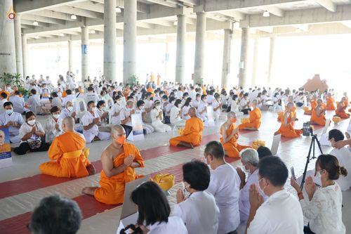 ภาพ No.47706:ประมวลภาพพิธีอุปสมบท โครงการบรรพชาอุปสมบทหมู่ รุ่นเข้าพรรษา 2565