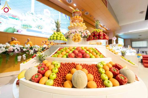 ภาพ No.308369:วันที่ 1  กุมภาพันธ์ พ.ศ. 2569 พิธีบูชาข้าวพระอาทิตย์ต้นเดือน ณ สภาธรรมกายสากล วัดพระธรรมกาย