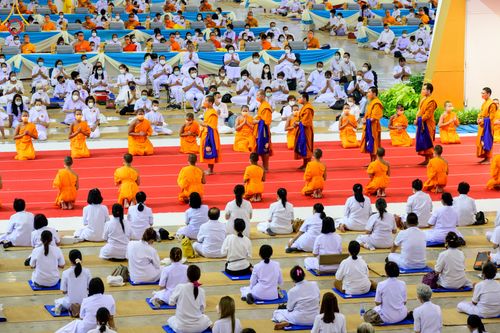 ภาพ No.49207:ประมวลภาพงานบุญเนื่องในวันสมาธิโลก พุทธศักราช 2565 ชุดที่ 1