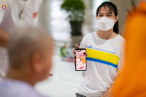 ภาพ No.47506:ประมวลภาพพิธีตัดปอยผม โครงการบรรพชาอุปสมบทหมู่ รุ่นเข้าพรรษา 2565