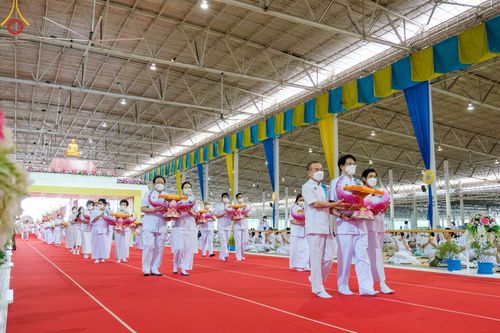 ภาพ No.46889:ประมวลภาพพิธีทอดผ้าป่าธรรมชัย ณ วัดพระธรรมกาย (5 มิถุนายน พ.ศ. 2565)