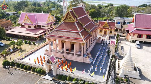 ภาพ No.40826:พิธีตัดปอยผม ปลงผม ขอขมารับผ้าไตรและพิธีบรรพชา ในโครงการอุปสมบท บูชาธรรมมหาปูชนียาจารย์ ประจำปี 2564 ชุดที่ 16