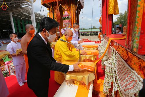 ภาพ No.48912:ประมวลภาพพิธีพระราชทานเพลิงศพ พระสุธรรมญาณวิเทศ (สุธรรม สุธมฺโม)