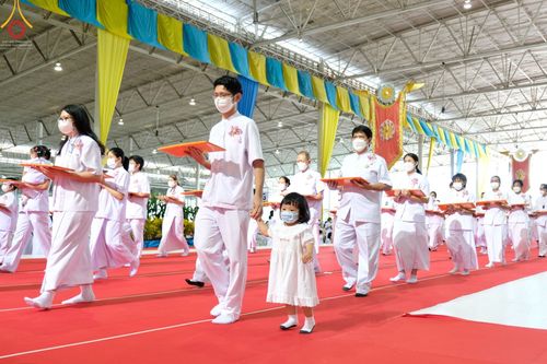 ภาพ No.46888:ประมวลภาพพิธีทอดผ้าป่าธรรมชัย ณ วัดพระธรรมกาย (5 มิถุนายน พ.ศ. 2565)