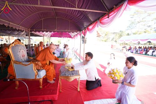 ภาพ No.309209:วันเสาร์ที่ 7 กุมภาพันธ์ พ.ศ.2569 พิธีบรรจุพระบรมสารีริกธาตุ ประดิษฐาน  ณ เจดีย์วัดทุ่งเจริญธรรม อ.อมก๋อย จ.เชียงใหม่