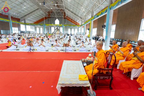 ภาพ No.315656:วันอาทิตย์ ที่ 22 มีนาคม พ.ศ. 2569 พิธีทอดผ้าป่าฉลองพระประธาน พิธีประดิษฐานพระบรมสารีริกธาตุในองค์พระประธาน พิธีจารึกชื่อบรรจุในแผ่นฌาน ณ ศูนย์ปฏิบัติธรรมสมุทรปราการ (บางบ่อ)