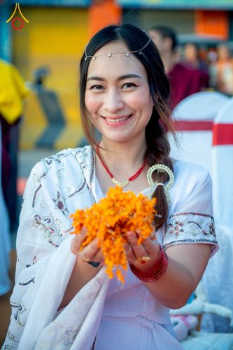 ภาพ No.213011:วันที่ 14 - 15 มีนาคม พ.ศ. 2568 คณะสงฆ์และสามเณรเดินธรรมยาตรา ในโครงการบวชสามเณรเนปาล 500 รูป ไปยังสถานที่รอบมายาเทวีและลุมพินีเกรด ณ ลุมพินี ประเทศเนปาล