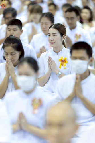 ภาพ No.243715:วันอาทิตย์ที่ 7 กันยายน พ.ศ. 2568 พิธีบูชาครูผู้ค้นพบวิชชาธรรมกาย , พิธีบูชาข้าวพระ ณ สภาธรรมกายสากล วัดพระธรรมกาย