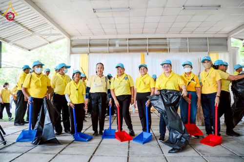 ภาพ No.226833:กิจกรรมจิตอาสาพัฒนา “เราทำความ ดี ด้วยหัวใจ” เนื่องในโอกาสวันพระบาทสมเด็จพระปกเกล้าเจ้าอยู่หัว ณ วัดพระธรรมกาย อ.คลองหลวง จ.ปทุมธานี วันพุธที่ 28 พฤษภาคม พ.ศ. 2568