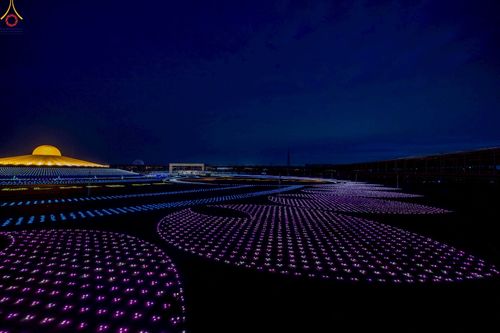 ภาพ No.241089:วันพุธที่ 27 สิงหาคม พ.ศ. 2568 พิธีจุดประทีป ในวันธรรมชัย ณ วัดพระธรรมกาย