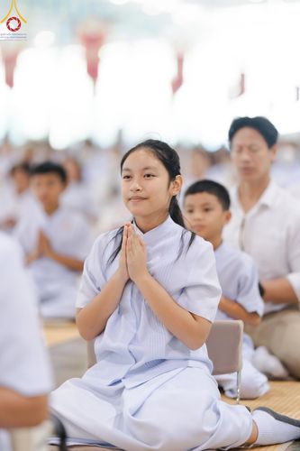 ภาพ No.205966:พิธีตักบาตร และ พิธีบูชาข้าวพระ ในวันอาทิตย์ต้นเดือน 2 กุมภาพันธ์ พ.ศ. 2568 ณ สภาธรรมกายสากล วัดพระธรรมกาย