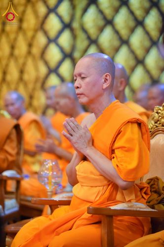 ภาพ No.210778:วันพฤหัสบดีที่ 13 มีนาคม พ.ศ. 2568  สมโภชพระประธานอุโบสถวัดป่าอุบลแก้ว จังหวัดอุบลราชธานี