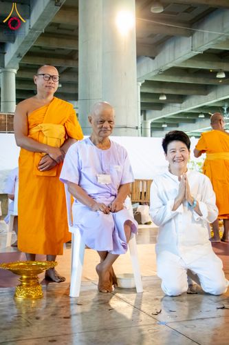 ภาพ No.293662:วันที่ 10 มกราคม พ.ศ. 2569 พิธีปลงผมธรรมทายาทบูชาธรรม 117  ปี คุณยายอาจารย์ฯ ณ วิหารคด วัดพระธรรมกาย ปทุมธานี