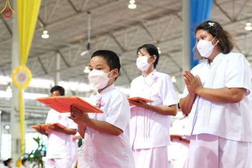 ภาพ No.46894:ประมวลภาพพิธีทอดผ้าป่าธรรมชัย ณ วัดพระธรรมกาย (5 มิถุนายน พ.ศ. 2565)