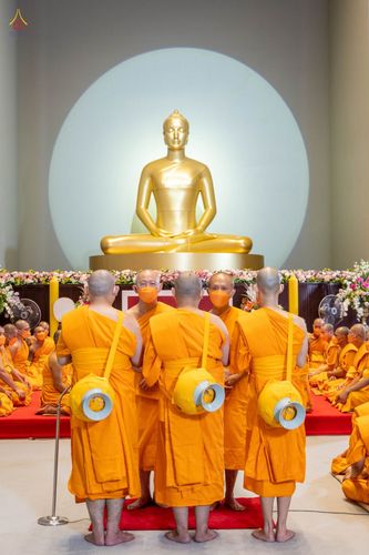 ภาพ No.47713:ประมวลภาพพิธีอุปสมบท โครงการบรรพชาอุปสมบทหมู่ รุ่นเข้าพรรษา 2565