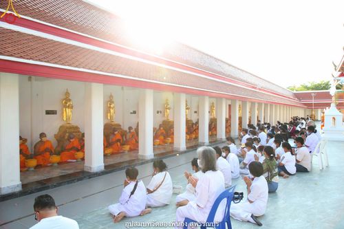 ภาพ No.40063:พิธีตัดปอยผม ปลงผม ขอขมารับผ้าไตรและพิธีบรรพชา ในโครงการอุปสมบท บูชาธรรมมหาปูชนียาจารย์ ประจำปี 2564 ชุดที่ 8