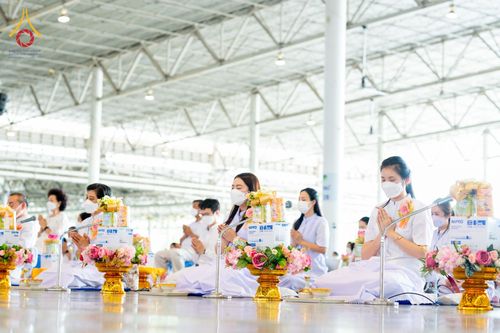 ภาพ No.49936:ประมวลภาพพิธีถวายคิลานเภสัช และอุปกรณ์ทางการแพทย์แด่คณะสงฆ์ วันเสาร์ที่ 20 สิงหาคม พ.ศ. 2565