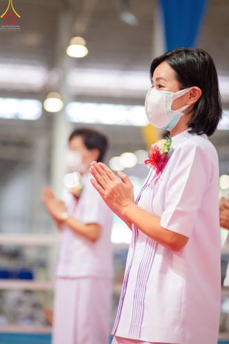 ภาพ No.52356:ประมวลภาพพิธีบูชาข้าวพระ (วันอาทิตย์ต้นเดือนตุลาคม) ณ วัดพระธรรมกาย จ.ปทุมธานี 