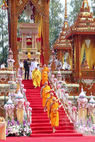 ภาพ No.48915:ประมวลภาพพิธีพระราชทานเพลิงศพ พระสุธรรมญาณวิเทศ (สุธรรม สุธมฺโม)