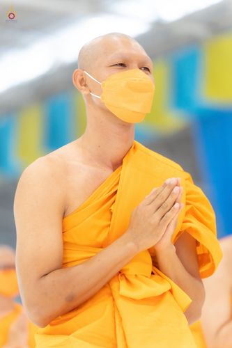 ภาพ No.44375:ประมวลภาพพิธีบรรพชา และพิธีถวายบาตร โครงการบวชภาคฤดูร้อน พ.ศ. 2565