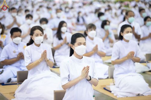 ภาพ No.46813:ประมวลภาพพิธีบูชาข้าวพระ วันอาทิตย์ที่ 5 มิถุนายน พ.ศ. 2565