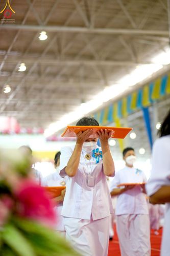 ภาพ No.46898:ประมวลภาพพิธีทอดผ้าป่าธรรมชัย ณ วัดพระธรรมกาย (5 มิถุนายน พ.ศ. 2565)
