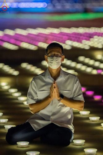 ภาพ No.42037:พิธีฉลองชัยสวดมนต์ บทธัมมจักกัปปวัตตนสูตร 4,000,002,565 จบ เพื่อเป็นสิริมงคลตอนรับศักราชใหม่