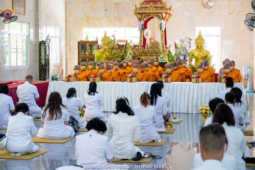 ภาพ No.40326:พิธีตัดปอยผม ปลงผม ขอขมารับผ้าไตรและพิธีบรรพชา ในโครงการอุปสมบท บูชาธรรมมหาปูชนียาจารย์ ประจำปี 2564 ชุดที่ 11
