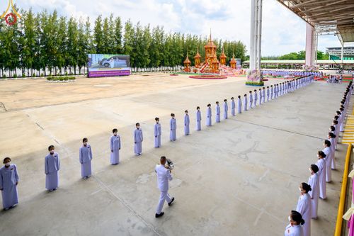 ภาพ No.48920:ประมวลภาพพิธีพระราชทานเพลิงศพ พระสุธรรมญาณวิเทศ (สุธรรม สุธมฺโม)