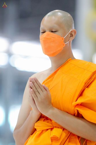 ภาพ No.44380:ประมวลภาพพิธีบรรพชา และพิธีถวายบาตร โครงการบวชภาคฤดูร้อน พ.ศ. 2565