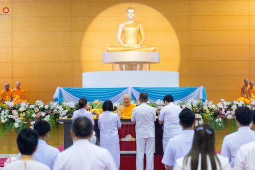 ภาพ No.345722:วันพฤหัสบดีที่ 27 สิงหาคม พ.ศ.2569 พิธีทอดผ้าป่าเพื่อถวายอุปกรณ์สื่อโสตทัศน์ อาคาร 82 ปี หลวงพ่อธัมมชโย พิธีทอดผ้าป่าสมทบกฐินวัดพระธรรมกาย และสมทบกฐิน 30,000 กว่าวัดทั่วไทย ครั้งที่ 1 ประจำปี พุทธศักราช 2569 ณ วัดพระธรรมกาย ปทุมธานี