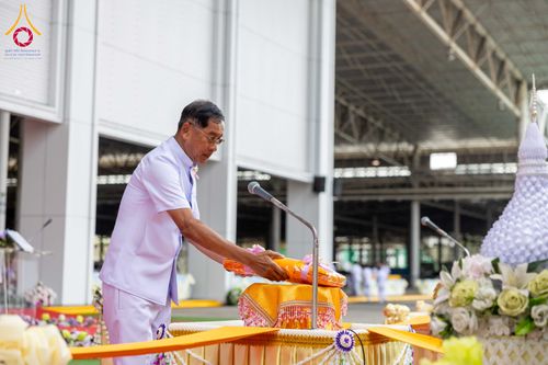 ภาพ No.316595:วันอาทิตย์ที่ 29 มีนาคม พ.ศ. 2569 พิธีทอดผ้าบังสุกุลและพิธีชำระร่าง โยมพ่อณรงค์ จินตมากุล  สิริอายุ 99 ปี 11 เดือน โยมบิดา พระครูปลัดรัตนวีรวัฒน์ (รังสฤษดิ์ อิทฺธิจินตโก) ที่ปรึกษาเจ้าคณะจังหวัดปทุมธานี เจ้าอาวาสวัดพระธรรมกาย  ณ ฌาปนสถานชั่วคราว ทางเข้า 