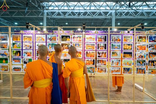 ภาพ No.54938:ประมวลภาพพิธีทอดกฐินธรรมชัย ประจำปี 2565 ชุดที่ 1