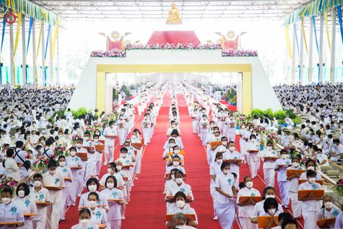 ภาพ No.46901:ประมวลภาพพิธีทอดผ้าป่าธรรมชัย ณ วัดพระธรรมกาย (5 มิถุนายน พ.ศ. 2565)