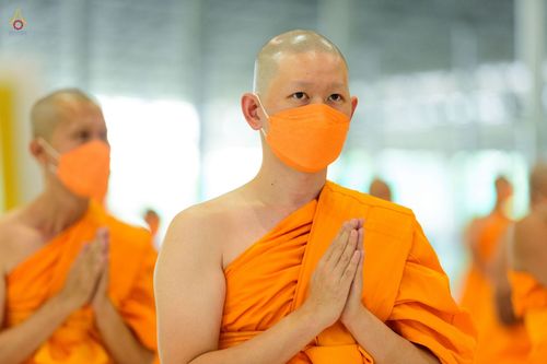 ภาพ No.44383:ประมวลภาพพิธีบรรพชา และพิธีถวายบาตร โครงการบวชภาคฤดูร้อน พ.ศ. 2565