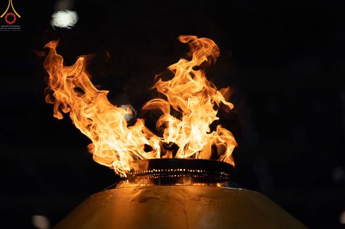 ภาพ No.52363:ประมวลภาพพิธีบูชาข้าวพระ (วันอาทิตย์ต้นเดือนตุลาคม) ณ วัดพระธรรมกาย จ.ปทุมธานี 