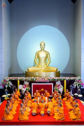 ภาพ No.47720:ประมวลภาพพิธีอุปสมบท โครงการบรรพชาอุปสมบทหมู่ รุ่นเข้าพรรษา 2565