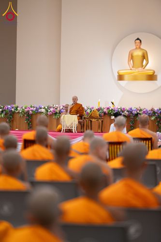 ภาพ No.346737:วันพฤหัสบดี 27 สิงหาคม พ.ศ.2569 พิธีมอบรางวัลแก่สามเณรทรงพระปาฏิโมกข์ปีที่ 4/2569