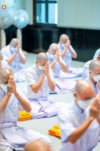 ภาพ No.51065:ประมวลภาพพิธีบรรพชาอุปสมบท โครงการบรรพชาอุปสมบทหมู่ รุ่นวันครูวิชชาธรรมกาย ปีพุทธศักราช 2565