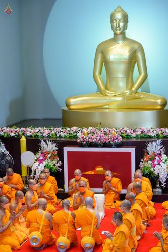 ภาพ No.47724:ประมวลภาพพิธีอุปสมบท โครงการบรรพชาอุปสมบทหมู่ รุ่นเข้าพรรษา 2565