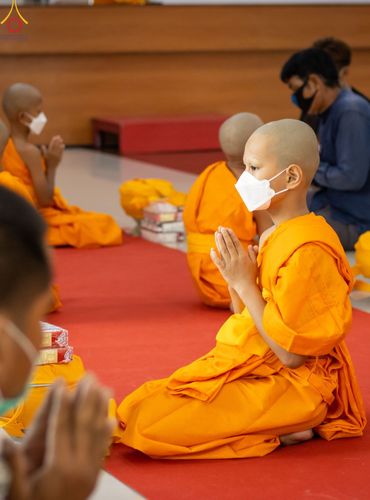 ภาพ No.44894:ประมวลภาพพิธีบรรพชา ในโครงการบรรพชาสามเณรฟื้นฟูพระพุทธศาสนาทั่วไทย ณ ศูนย์อบรมเยาวชนบางปะหัน