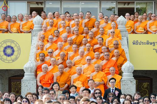 ภาพ No.141830:พิธีประดิษฐานลูกนิมิตมหาสมบัติ  ผูกสีมา สถาปนาอุโบสถ "บูชาธรรม 80 ปี หลวงพ่อธัมมชโย" ณ วัดพระธรรมกายโทชิหงิ ประเทศญี่ปุ่น วันอาทิตย์ที่ 16 มิถุนายน พ.ศ. 2567