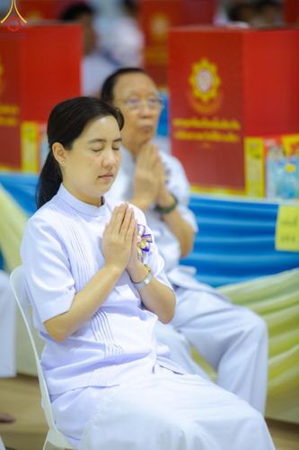 ภาพ No.146979:การต้อนรับพระสังฆาธิการ 2,000 กว่าวัดทั่วประเทศ และพิธีบูชาข้าวพระ เนื่องในวันสมาธิโลก วันอาทิตย์ที่ 4 สิงหาคม พ.ศ. 2567 ณ สภาธรรมกายสากล วัดพระธรรมกาย