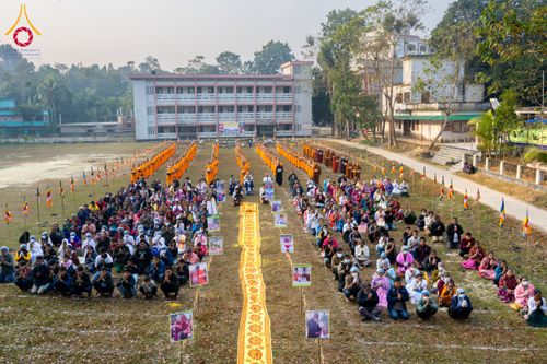 ภาพ No.131171:Photo Story ปฐมบรรพชาชาวพุทธมาร์มา Episode 4/5 วันที่ 13 กุมภาพันธ์พ.ศ. 2567 ณ วัดธัมจักร อรัญกุฏิ บังกลาเทศ