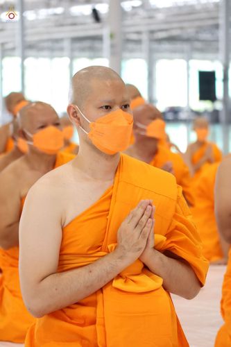 ภาพ No.44386:ประมวลภาพพิธีบรรพชา และพิธีถวายบาตร โครงการบวชภาคฤดูร้อน พ.ศ. 2565