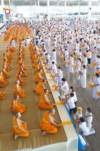 ภาพ No.49951:ประมวลภาพพิธีถวายคิลานเภสัช และอุปกรณ์ทางการแพทย์แด่คณะสงฆ์ วันเสาร์ที่ 20 สิงหาคม พ.ศ. 2565