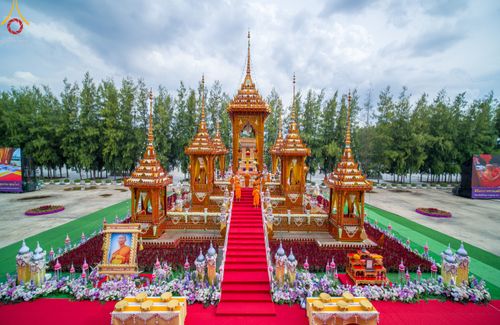 ภาพ No.48926:ประมวลภาพพิธีพระราชทานเพลิงศพ พระสุธรรมญาณวิเทศ (สุธรรม สุธมฺโม)
